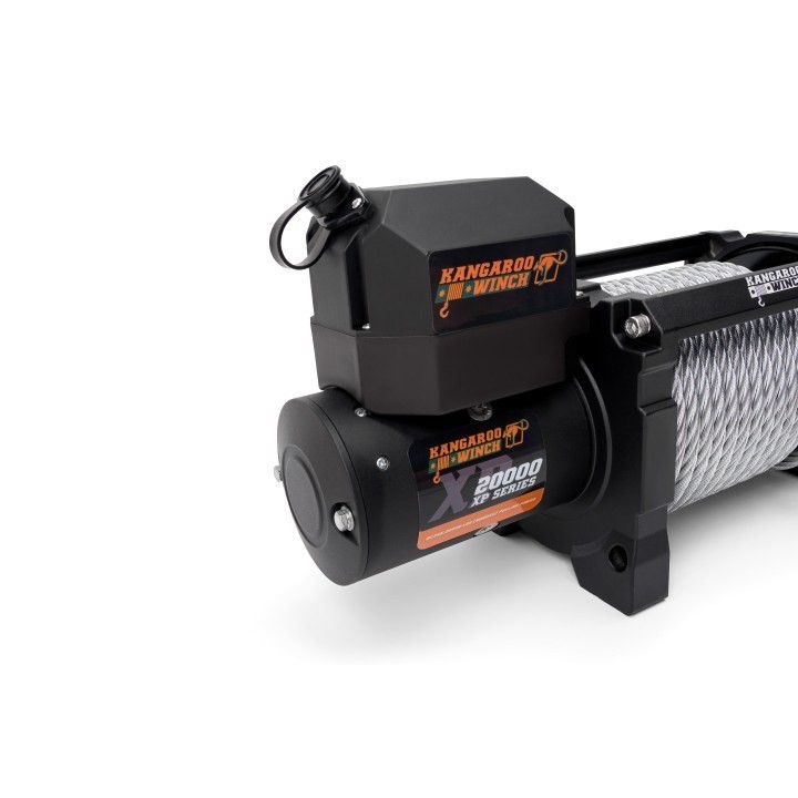 Wyciągarka elektryczna K20000XP 12V z liną stal | Kangaroowi