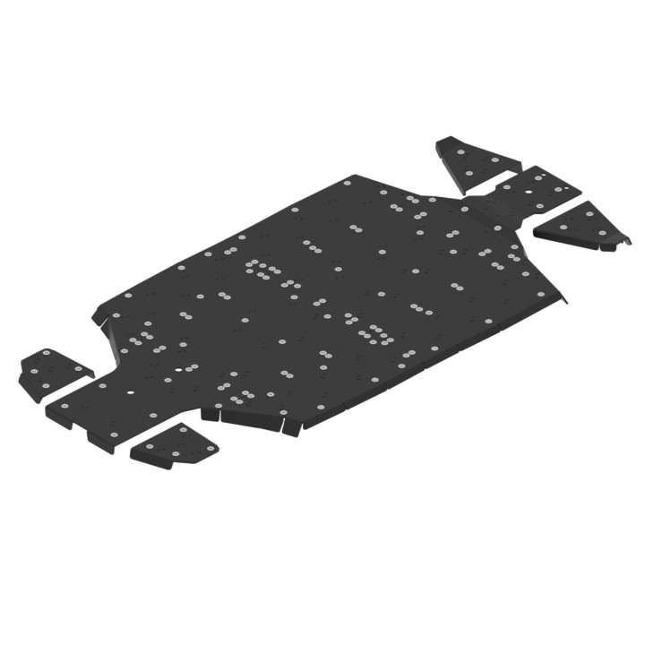 Osłony podwozia CFMOTO U10 PRO XL (2025+) HDPE | Iron Baltic