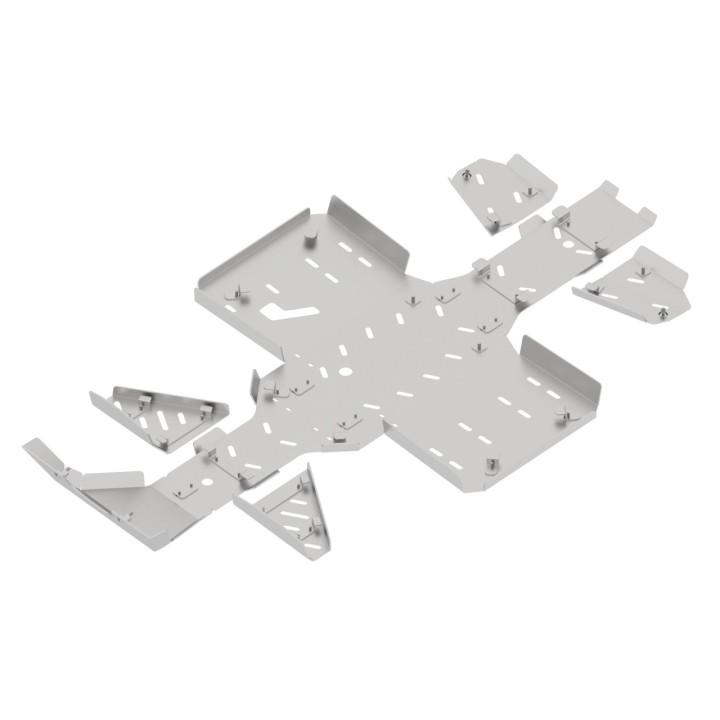 Osłony Kawasaki 450 Brute Force 4x4 aluminium | Iron Baltic