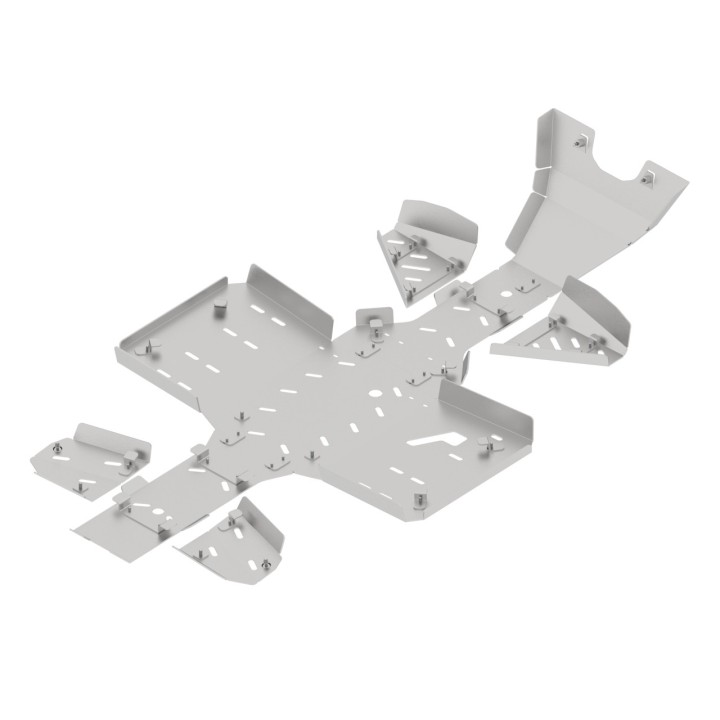 Osłony Kawasaki 450 Brute Force 4x4 aluminium | Iron Baltic