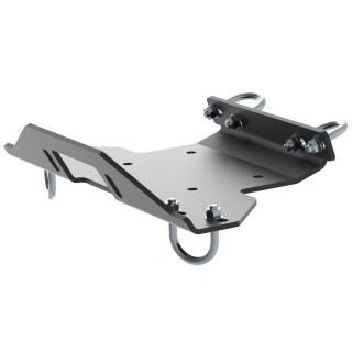 Płyta wyciągarki Kawasaki KVF 650 Rigid przód | Iron Baltic