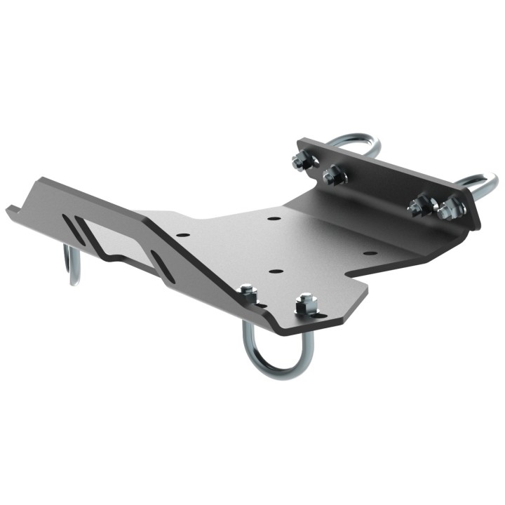 Płyta wyciągarki Kawasaki KVF 650 Rigid przód | Iron Baltic