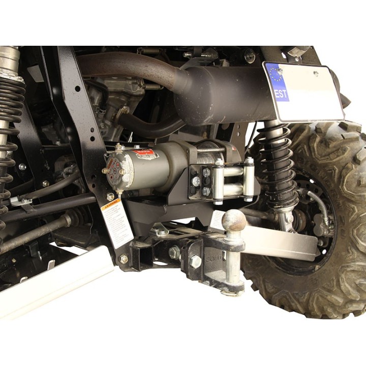 Tylna płyta montażowa wyciągarki Iron Baltic Yamaha Wolverine 700 - ujęcie 3