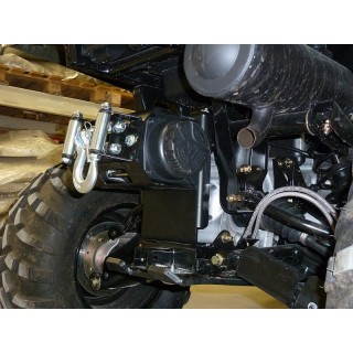 Tylna płyta montażowa wyciągarki Iron Baltic Polaris Sportsman 400 (-2010) - ujęcie 2