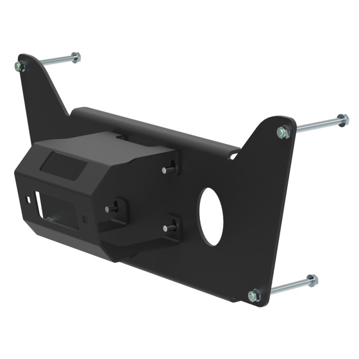 Tylna płyta montażowa wyciągarki Iron Baltic Polaris Ranger 400/EV (-2021)