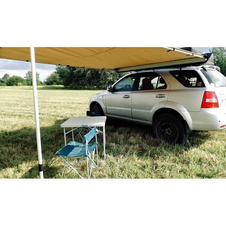 Markiza samochodowa 2x3 m z kasetą PVC – pol | Szekla4x4