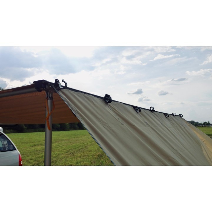 Ściana przednia / boczna 2 x 2,5 m do markiz | Szekla4x4