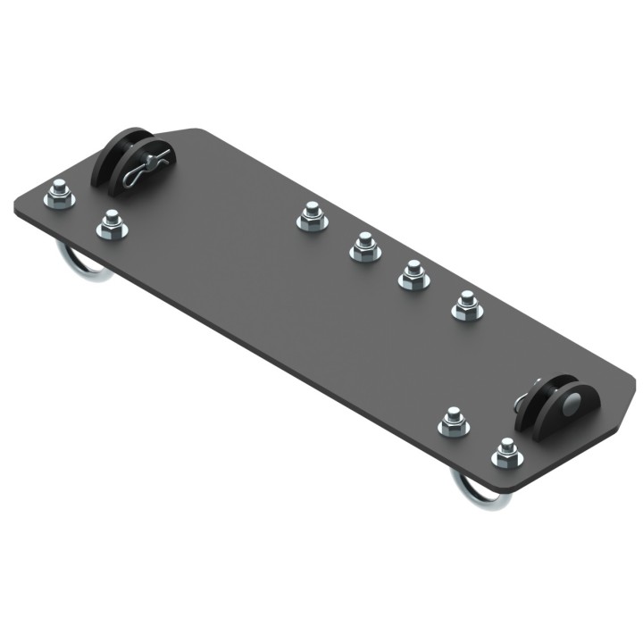 Adapter pługa Mid-mount Kymco MXU 700 (-2019) | Iron Baltic
