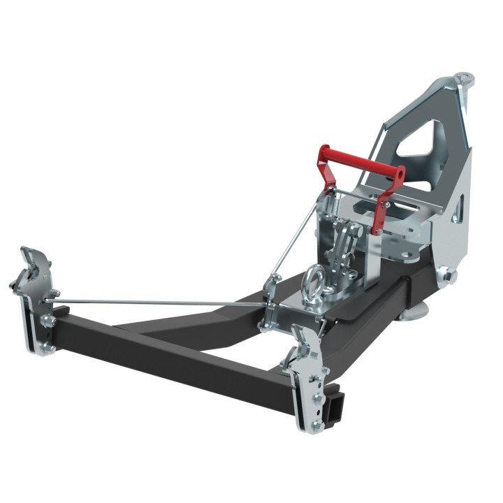 Rama pchająca Front-mount wąska na szybkozłącze V-Plow G2