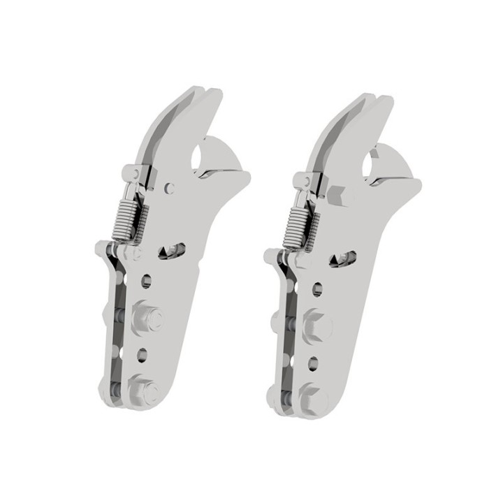 Zatrzaski systemu Front-mount, para Iron Baltic | Szekla4x4