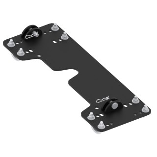 Mid-Mount Plow Adapter Linhai 300 Iron Baltic | Szekla4x4