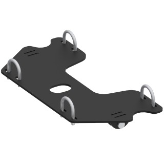 Adapter pługa Mid-mount Yamaha Grizzly 700 | Iron Baltic