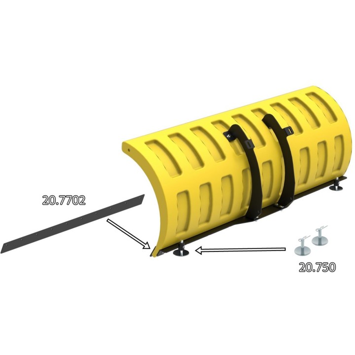 Listwa stalowa lemiesza 1520 mm / 60″ | Iron Baltic
