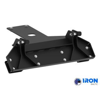 Adapter Front-mount Kawasaki Mule PRO-DX | Iron Baltic