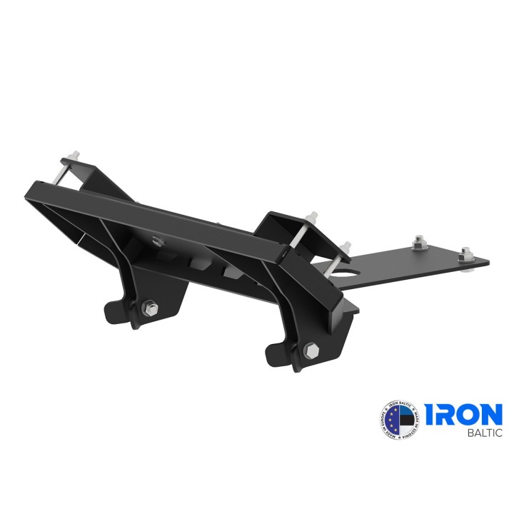 Adapter Front-mount Kawasaki Mule PRO-DX | Iron Baltic
