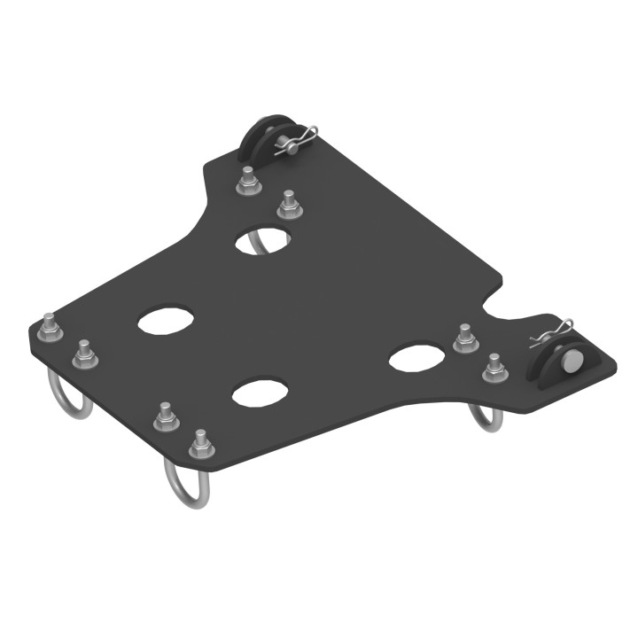 Adapter pługa Mid-mount Loncin XWOLF 1000 | Iron Baltic