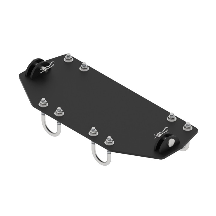Adapter pługa Mid-mount Kawasaki 450 Brute Force 4x4 Iron