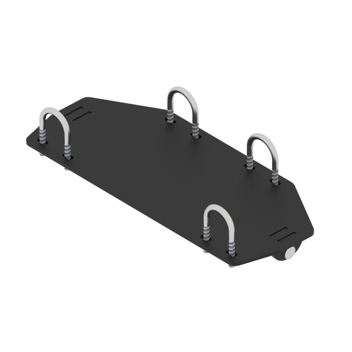 Adapter pługa Mid-mount Kawasaki 450 Brute Force 4x4 Iron