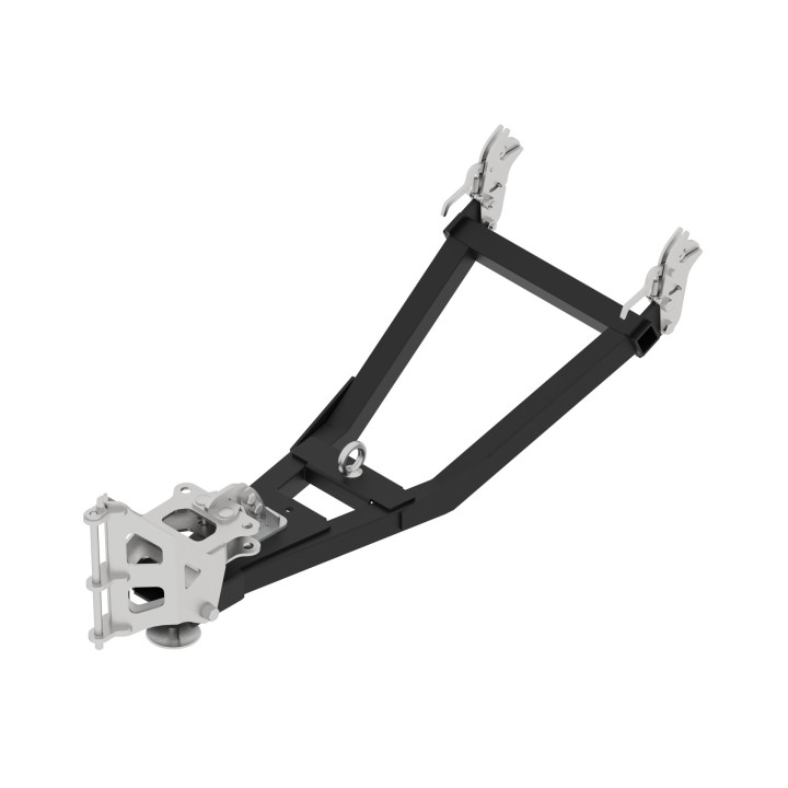 Rama pchająca V-Plow Front-mount wąska do quadów na