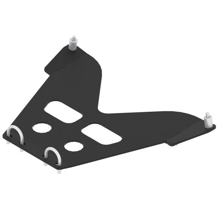 Adapter pługa Mid-mount Segway Snarler AT10 L | Iron Baltic