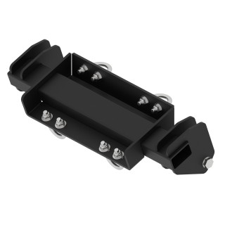 Adapter Front-mount Kawasaki 450 Brute Force 4x4 Iron Baltic