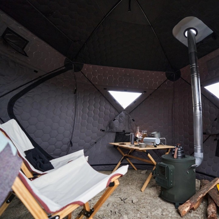 Jurta zimowa ocieplana Wild Land Ice Hub 500 | Szekla4x4