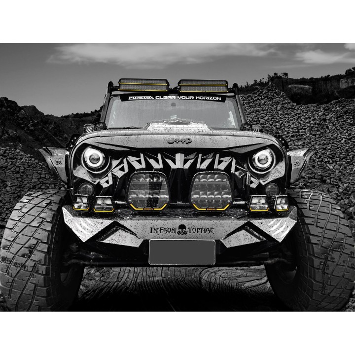 Purelux Panther 9 - reflektor LED 23 cm, 210 W, ECE