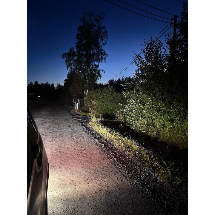 Purelux Radar — lampa cofania LED 9 cm 32 W | Szekla4x4