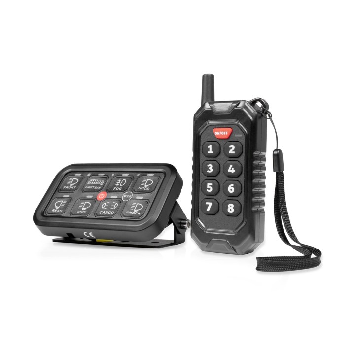 Panel 8 przełączników Purelux Multi-Switch | Szekla4x4