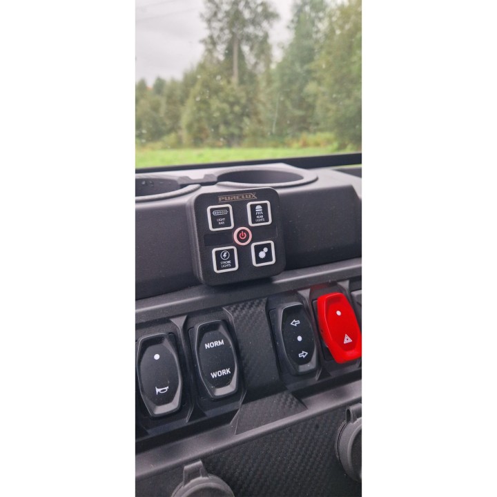 Panel Purelux Mini Dashboard Controller 4x | Szekla4x4