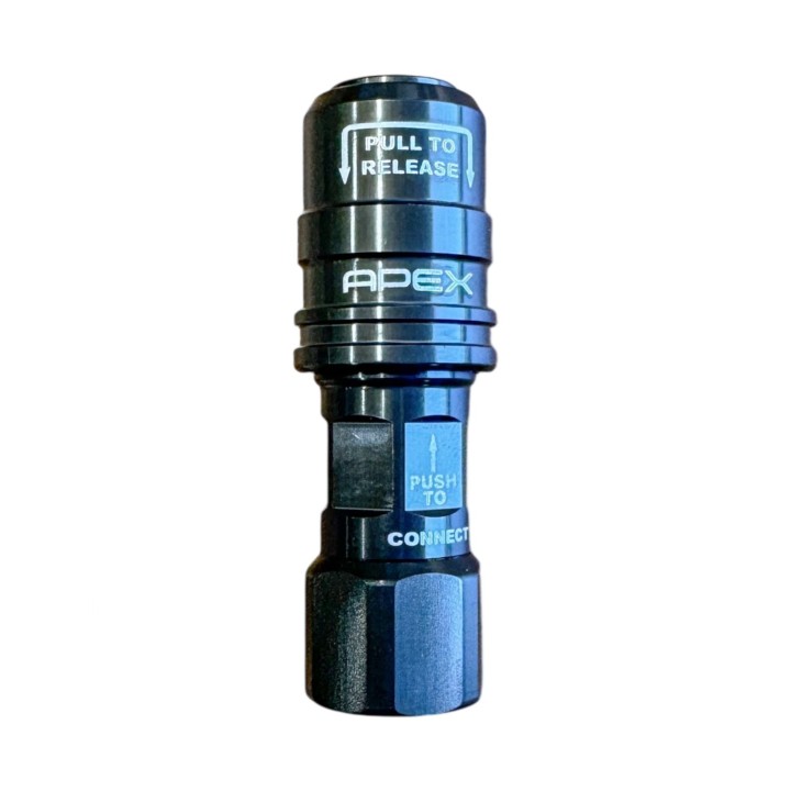 Końcówka APEX High Flow Push-On Chuck 1/4 NPT | Szekla4x4