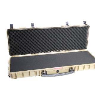 Skrzynia Case na broń 1189x405x160 Wolfcase wodoodporna IP67 Piaskowa