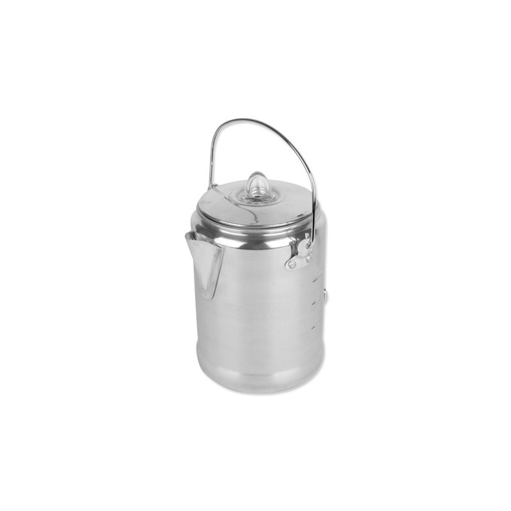 Mil-Tec - Kawiarka turystyczna aluminiowa z perkolatorem - 1.3 L