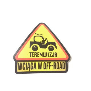 Naklejka TERENWIZJA Wciąga w OFF-ROAD