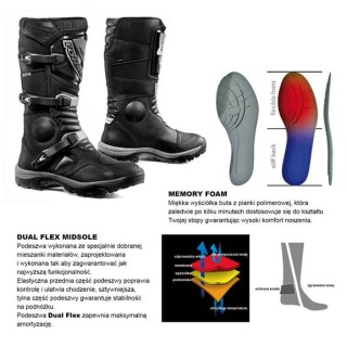 FORMA Boots Adventure Black 