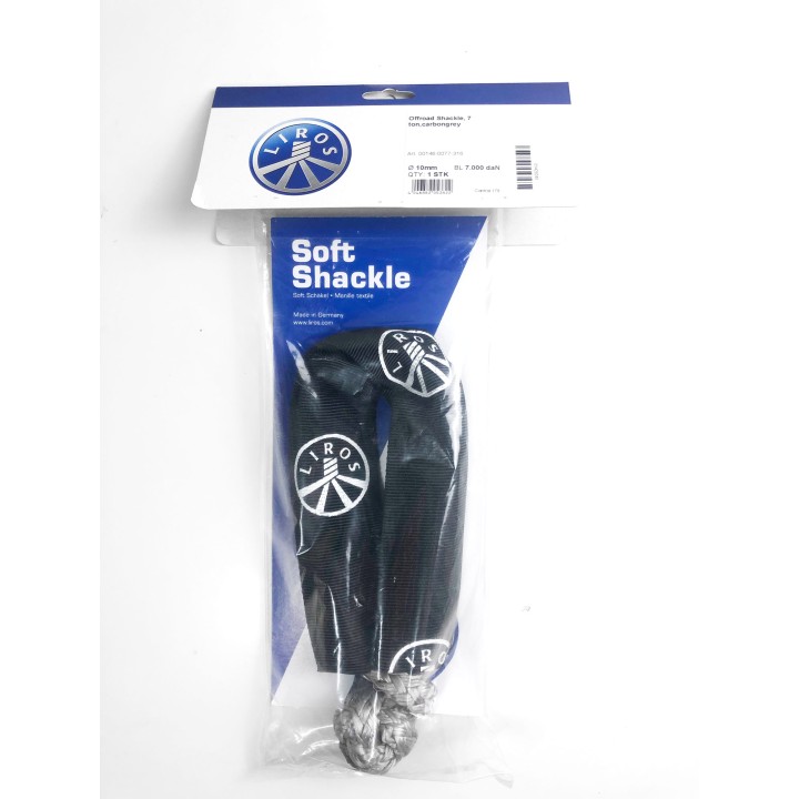 Szekla z liny syntetycznej LIROS OFFroad Shackle 12000 kg