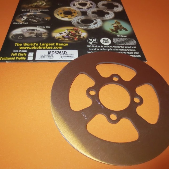 Tarcza Hamulcowa MD6263D YFZ 450 RAPTOR 660 700 YZF 450 tył