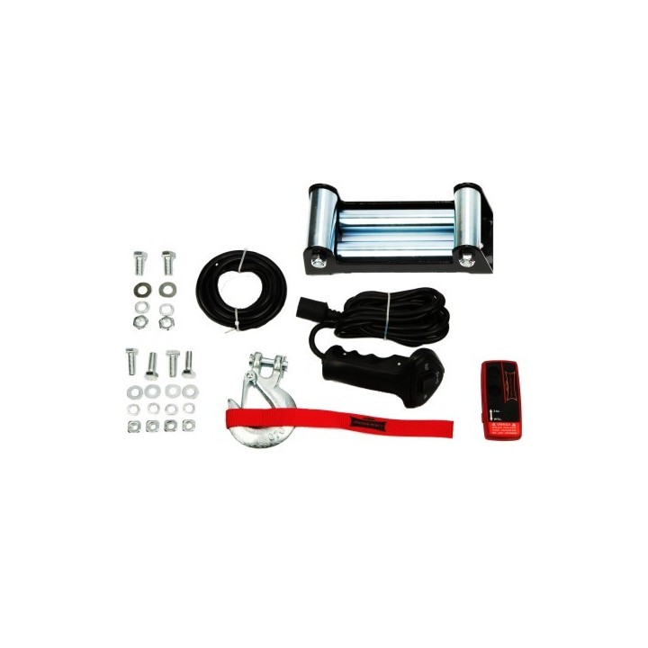 Dragon Winch DWM 10000 HD S Wyciągarka 12V z liną syntetyczną - ujęcie 3