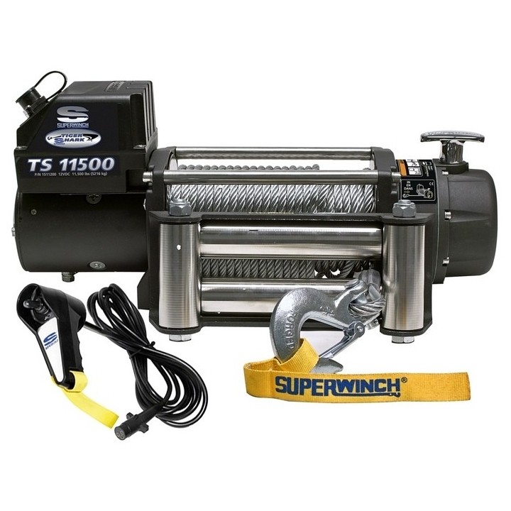 Wyciągarka elektryczna Superwinch Tiger Shark 11500 12V - Najlepsza jakość!