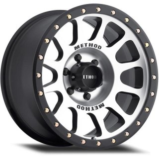 Felga aluminiowa 8.5x17" 5x127 ET 0 NV 305 Machined Matte Black Lip Method - Jeep Grand Cherokee WJ WG