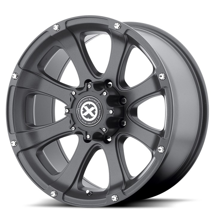 Felga Aluminiowa 8x18" 5x127 ET 35 ATX Model 188 Szary- Jeep Commander XK