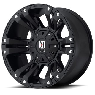 Felga Aluminiowa 9x20'' 6x135/6x139.7 ET18 XD 822 Monster II Czarny Mat - Toyota 4Runner 03-17