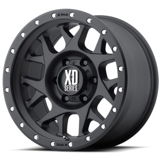 Felga Aluminiowa 9x18'' 6x139.7 ET18 XD 127 Bully Satynowy Czarny - Isuzu D-Max II 12-17