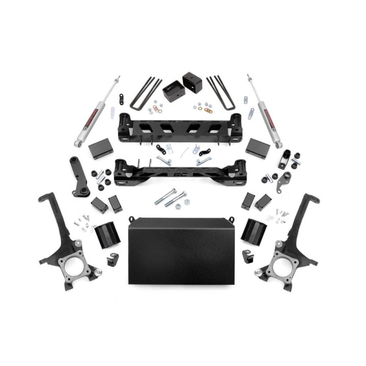 4" Rough Country Lift Kit Zawieszenia - Toyota Tundra 4WD 16-18