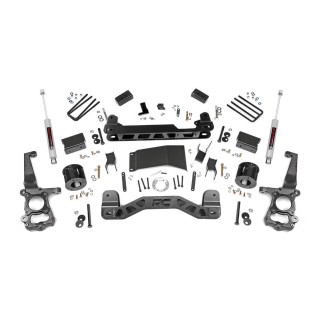 4" Rough Country Suspension Lift Kit - Ford F150 4WD 15-18