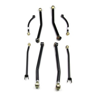 Kompletny zestaw 8 regulowanych wahaczy Long FlexArm Lift 4"-6" Teraflex Jeep Wrangler JK 2/4 Drzwi