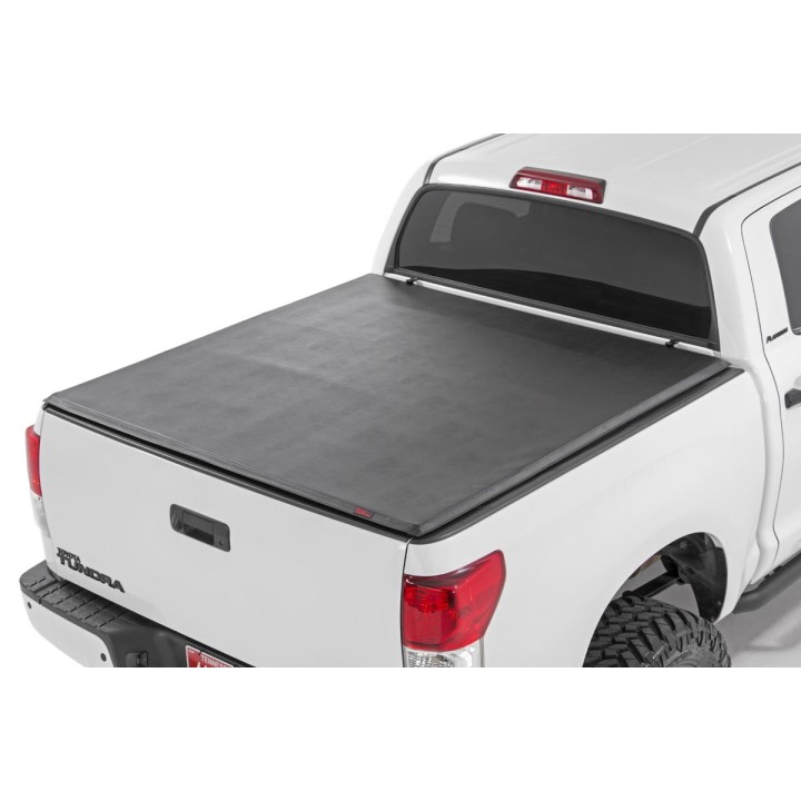 Miekka Pokrywa Skrzyni Ładunkowej 6' 5" Tri-Fold Rough Country Toyota Tundra 07-13