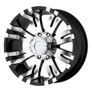 Felga Aluminiowa 9x17" 5x127 ET-6 - ProComp Model 8101 Gloss Black - Jeep Wrangler JL
