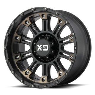 Felga Aluminiowa 9x20'' 6x139,7 ET18 XD 829 HOSS II Czarny/Brąz - Nissan Titan