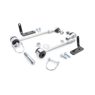Łączniki stabilizatora przednie rozpinane Rough Country - Lift 3,5" - 6" - Jeep Wrangler JK